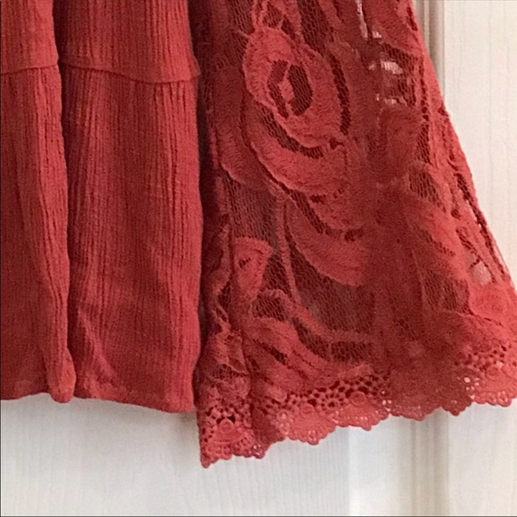 ALTAR’D STATE Peasant/boho tiered lace top - Picture 7 of 10